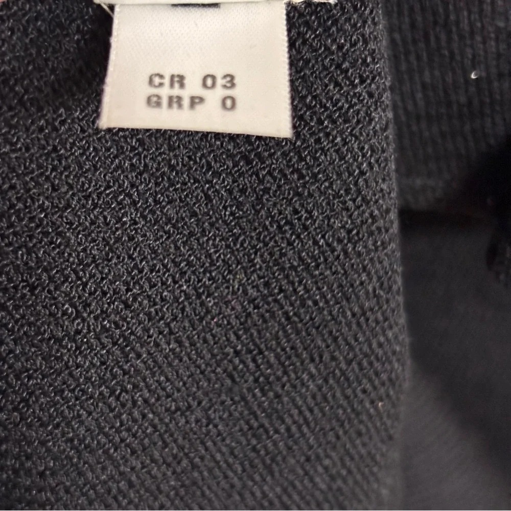 NWOT St. John Evening Luxurious Knit Black Ruffle Wrap Sweater - Sz 8 (Runs big)
